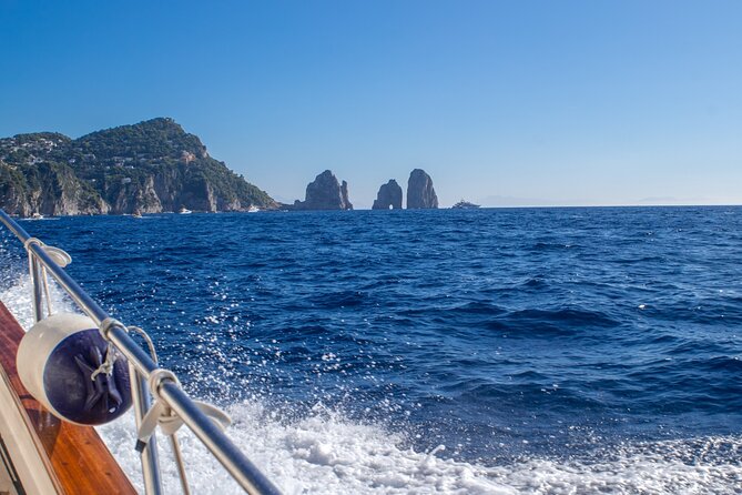 Capri & Positano: Private Boat Day Tour From Sorrento
