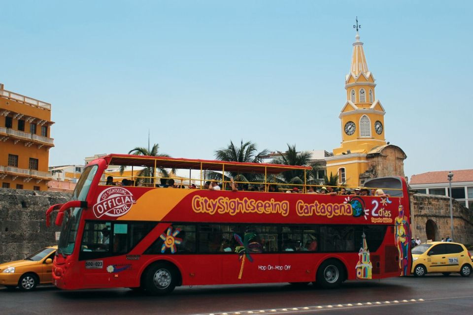 1 cartagena city sightseeing hop on hop off bus tour extras 2 Cartagena: City Sightseeing Hop-On Hop-Off Bus Tour & Extras