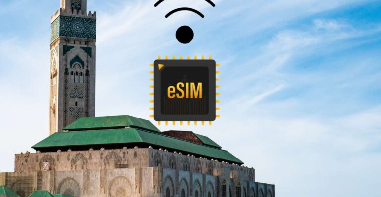 Casablanca: Esim Internet Data Plan for Morocco High-Speed
