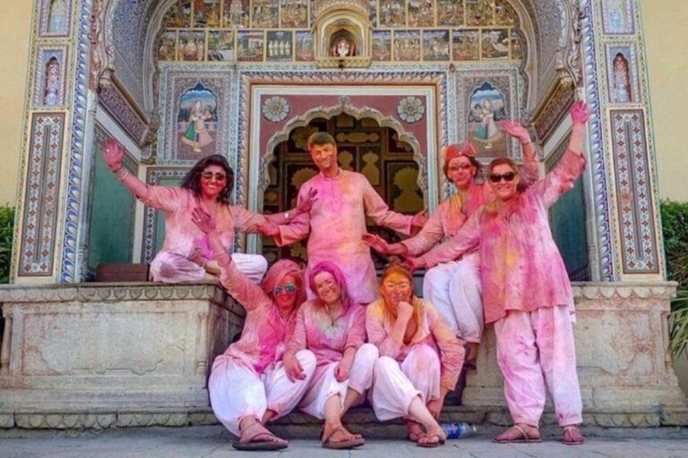 Celebrate Holi With Locals in Jaipur