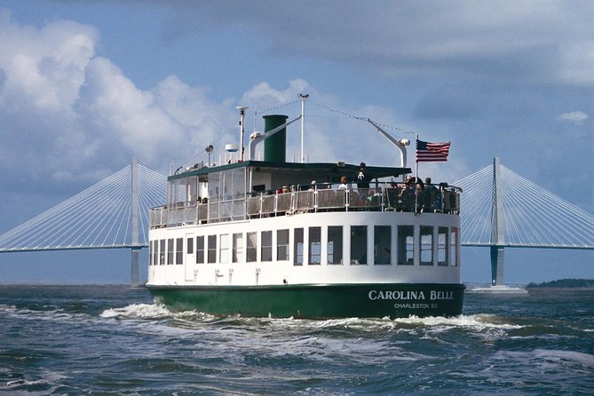 Charleston Harbor History Day-Time or Sunset Boat Cruise