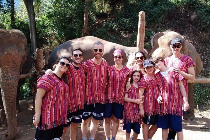 Chiang Mai Elephants, Trekking, and Rafting Group Tour