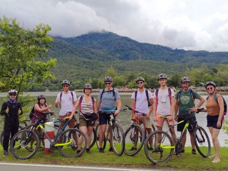 Chiang Mai: Huay Tung Tao & Mt. Suthep Bike Tour With Lunch