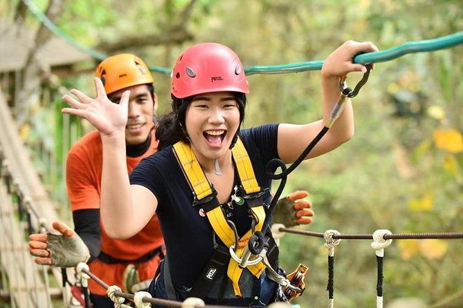 Chiang Mai Zipline White Water Rafting and Elephant Sanctuary