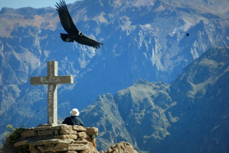 Chivay the Viewpoint of the Colca Canyon Condors
