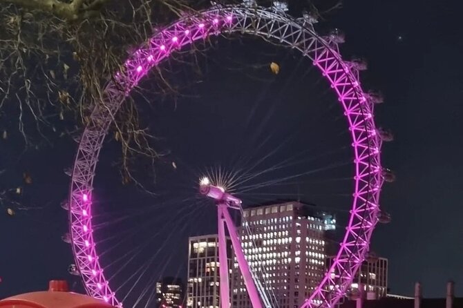 Christmas Lights Taxi Tour in London