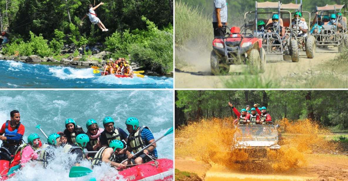 1 city of side rafting zipline jeep buggy and quad combo City of Side: Rafting, Zipline, Jeep, Buggy and Quad Combo