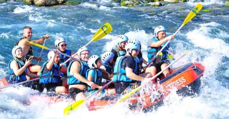 City of Side: Whitewater Rafting With Lunch