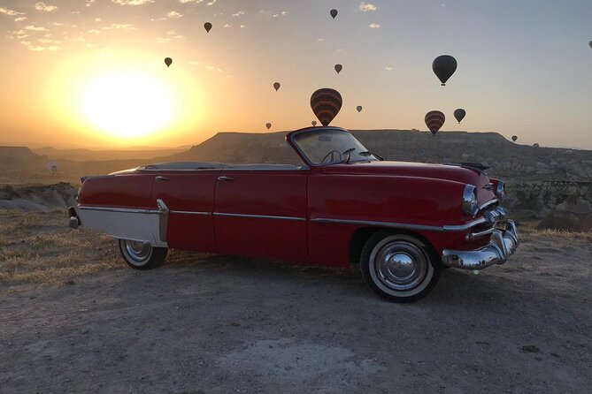 Classic Car Tour in Cappadocia Sunrise/Sunset