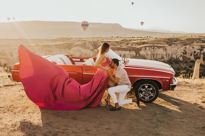 Classic Car Tour in Cappadocia With Wine