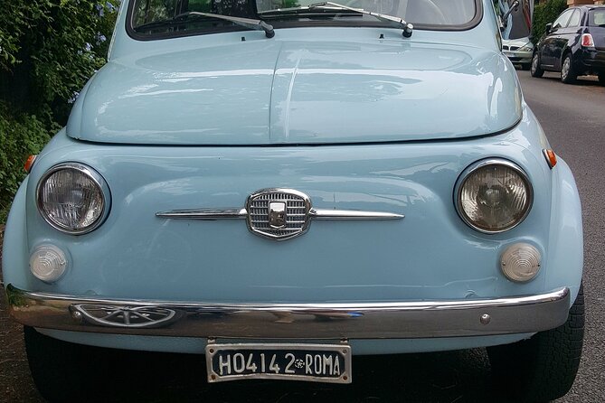 Classic Fiat 500 Rental in Rome - Logistics