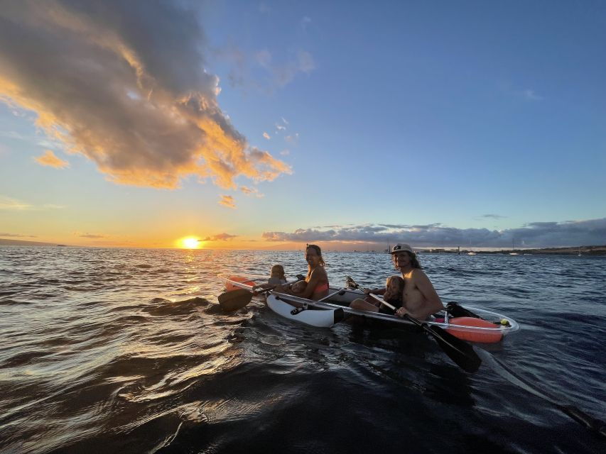 Clear Bottom Glassy Kayak Rental Safe and Stable Kayaks