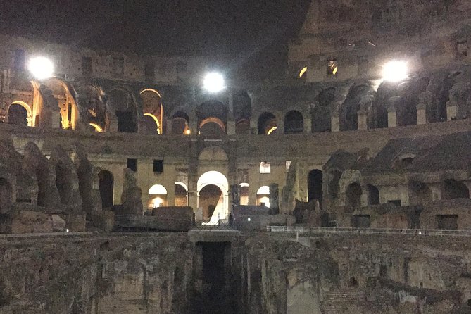 1 colosseum dungeons roman forum and palatine at night group tour Colosseum Dungeons, Roman Forum and Palatine at Night Group Tour