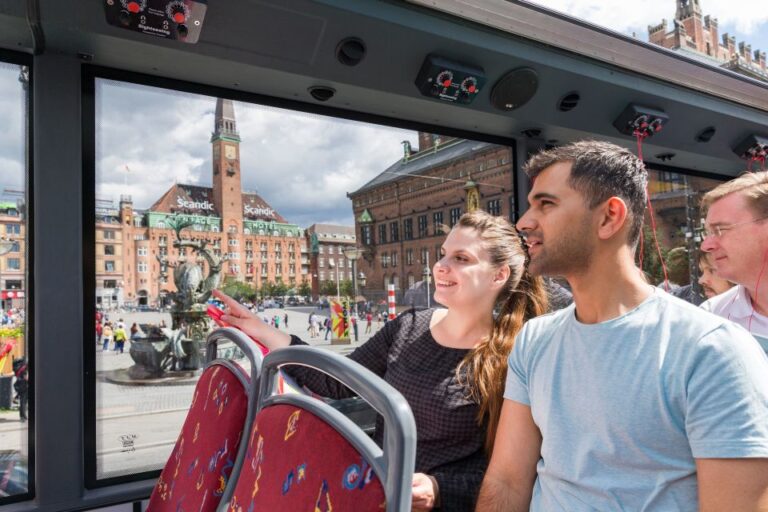 Copenhagen: City Sightseeing Hop-On Hop-Off Bus Tour