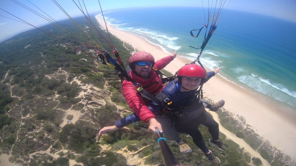 1 costa de caparica paragliding tandem flight Costa De Caparica: Paragliding Tandem Flight