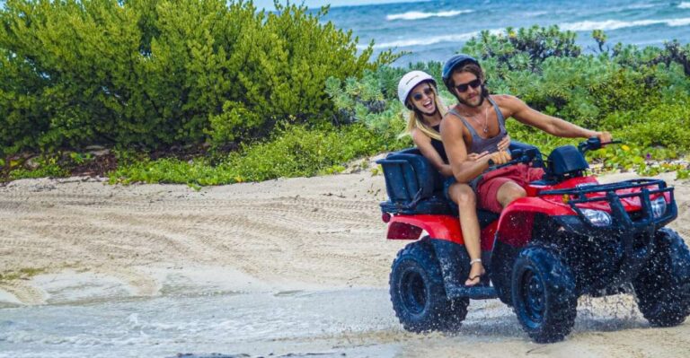 Cozumel: ATV & Snorkeling Guided Tour With Beach Club Lunch