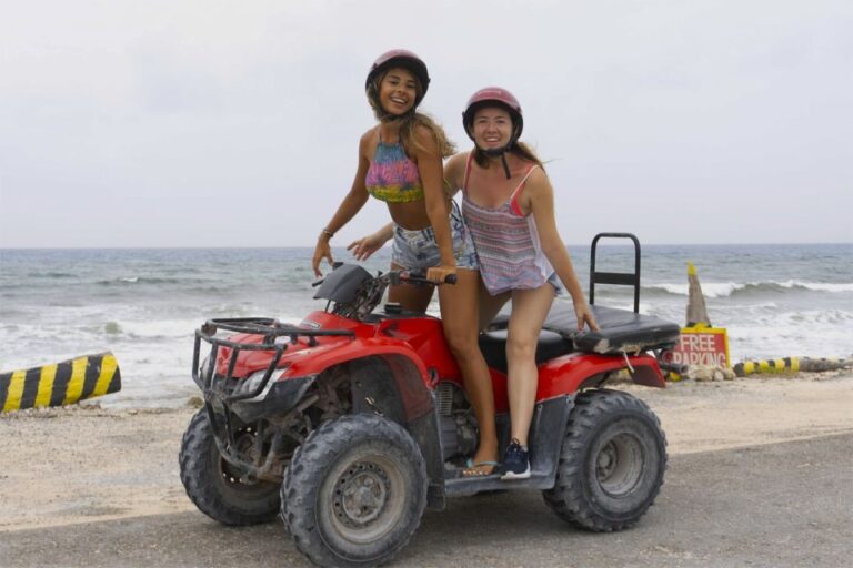 Cozumel Experience: ATV Wild Ride and Clear Boat Adventure