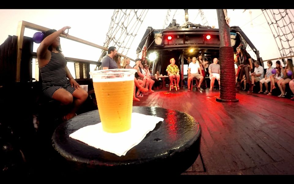 1 cozumel pirate ship cruise with open bar dinner and show Cozumel: Pirate Ship Cruise With Open Bar, Dinner, and Show