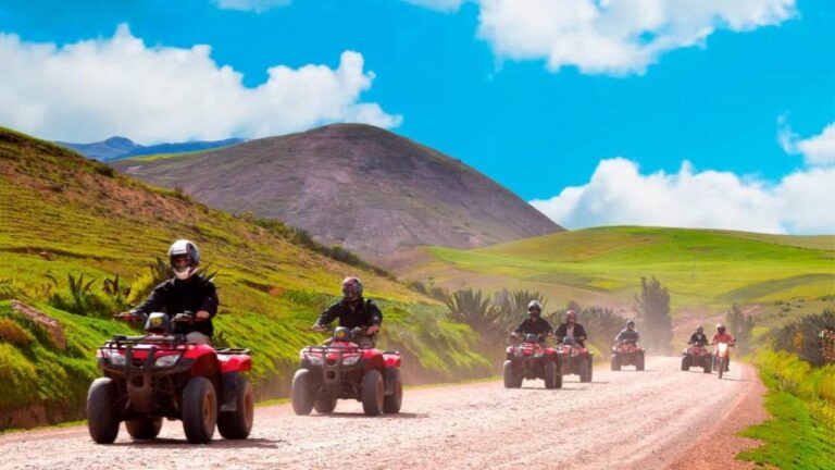 Cusco: ATV Tour to Moray and the Salt Mines of Maras.