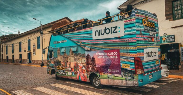 Cusco: Open Bus Tour of the City’s Wonder’s
