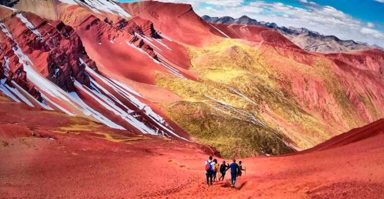 Cusco: Rainbow Mountain and Red Valley Trip With 2 Meals