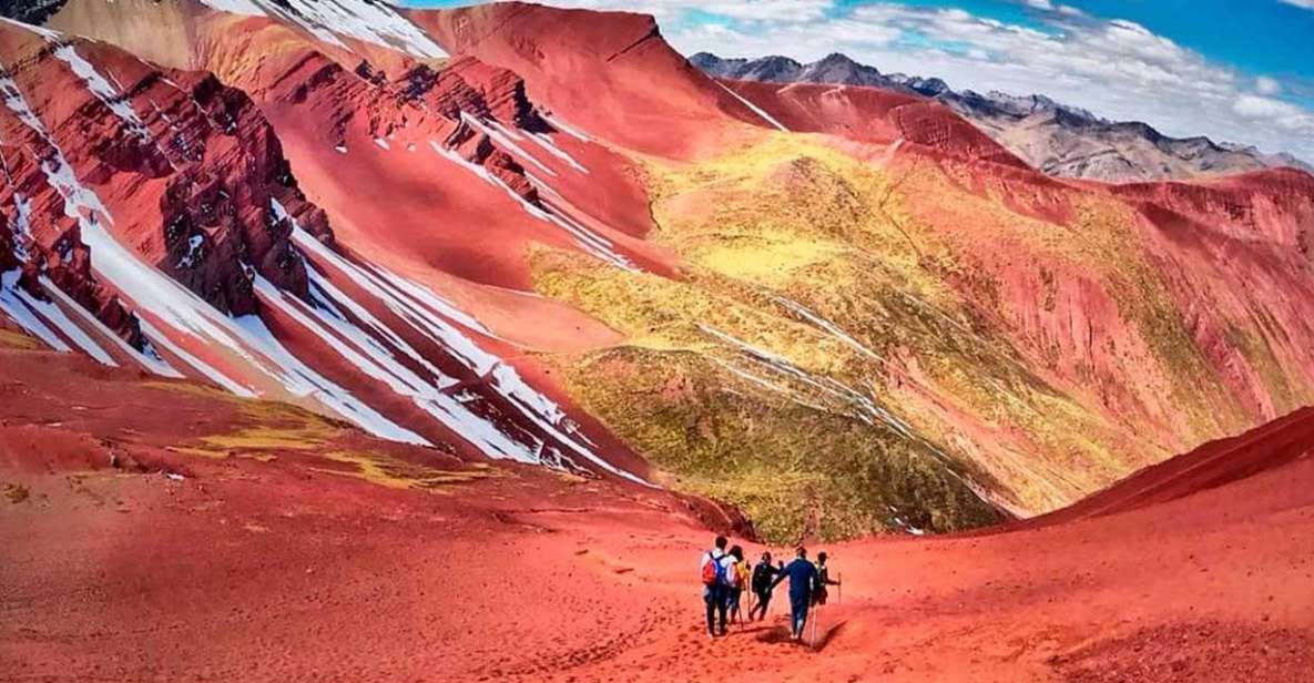 1 cusco rainbow mountain and red valley trip with 2 meals Cusco: Rainbow Mountain and Red Valley Trip With 2 Meals