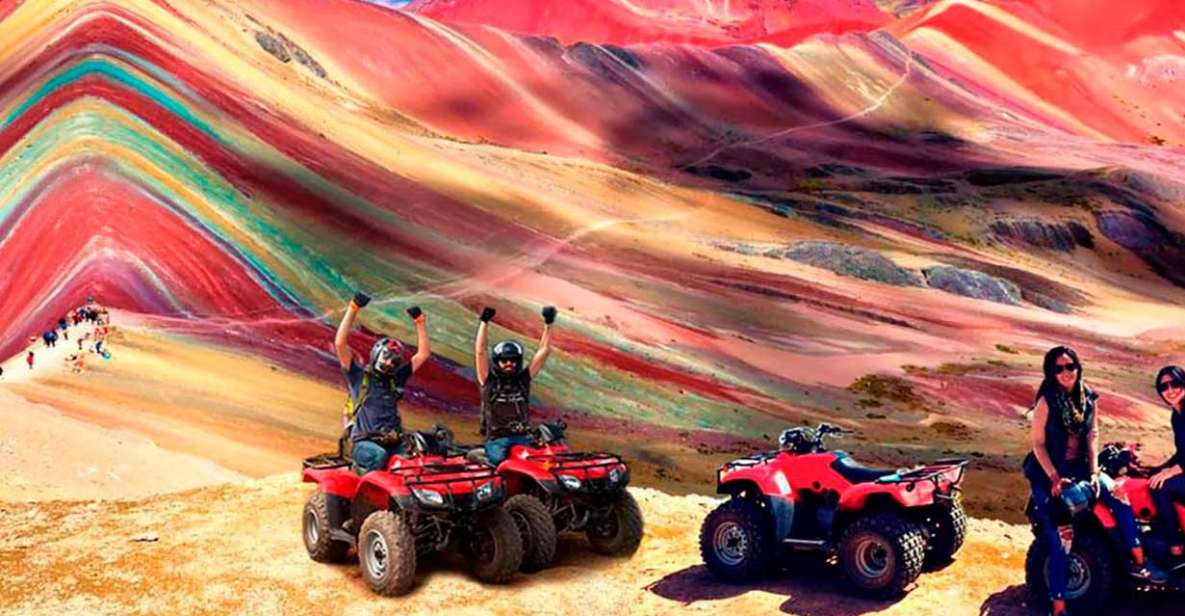 1 cusco rainbow mountain in atv quads long route Cusco: Rainbow Mountain in ATV (Quads) Long Route