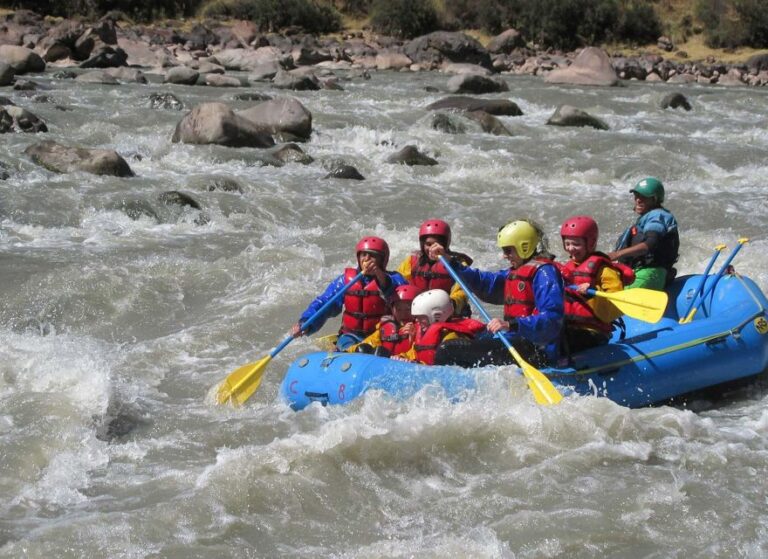 Cusco:Rafting on the Urubamba River and ZiplineSouth Valley