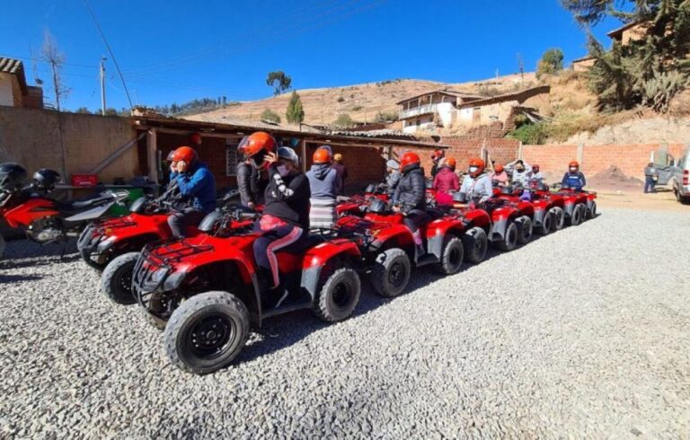 Cuzco: Rainbow Mountain Tour on Quad ATV With Breakfast and Lunch