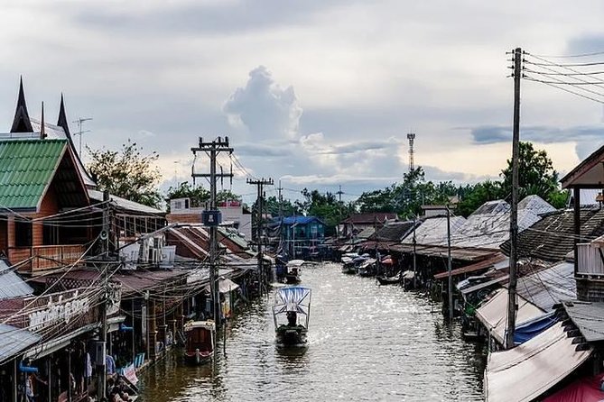 Damnoen Floating Market & Optional Erawan Water Waterfall Tour - Optional Erawan Waterfall Excursion