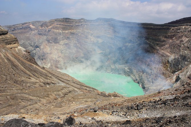Day Trip Charter Bus Tour to Great Nature Mt.Aso From Fukuoka