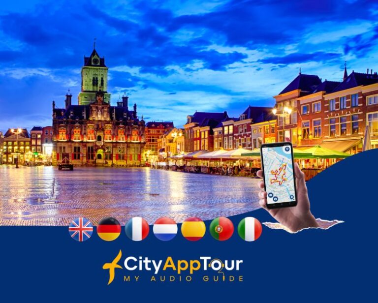 Delft: Walking Tour With Audio Guide on App