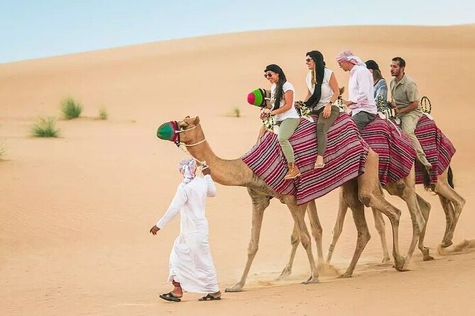 Desert Safari Adventure Dune Bashing,Camel,ATV Opt,8 Shows&Dinner