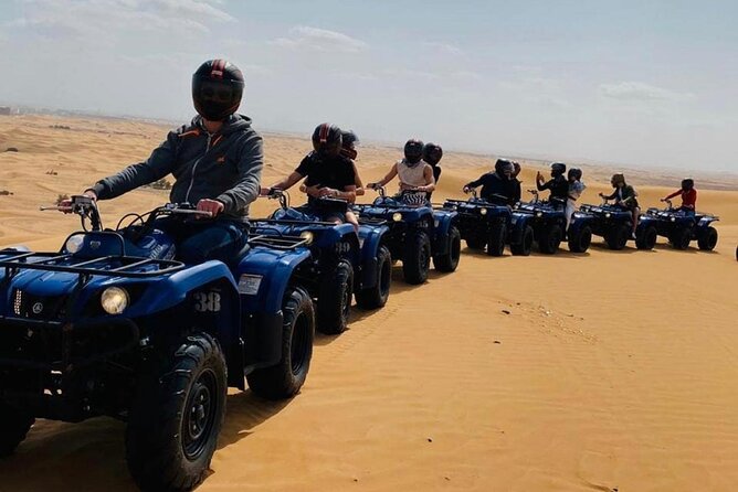 Desert Safari With Quad Bike Ride in Red Dunes