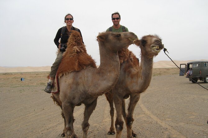 Desert Sunset Camel Ride With Free Tea in The Desert Camp