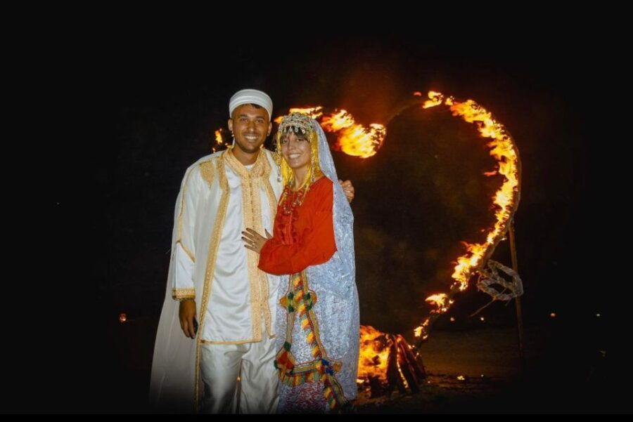 Dinner Show at Agafay Desert & Traditional Outfit Photoshoot