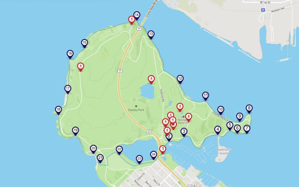 Discover Stanley Park With a Smartphone Audio Walking Tour - Tour Experience Highlights