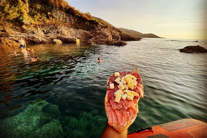 Discovery of the Sanguinaires Islands by Boat, Swimming, Aperitifs With Local Products