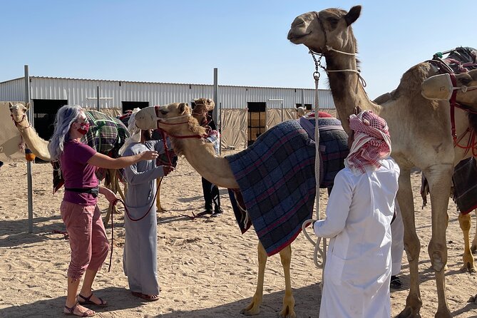 Doha Desert Safari With Camel Ride, Sand Boarding,Inland Sea Tour