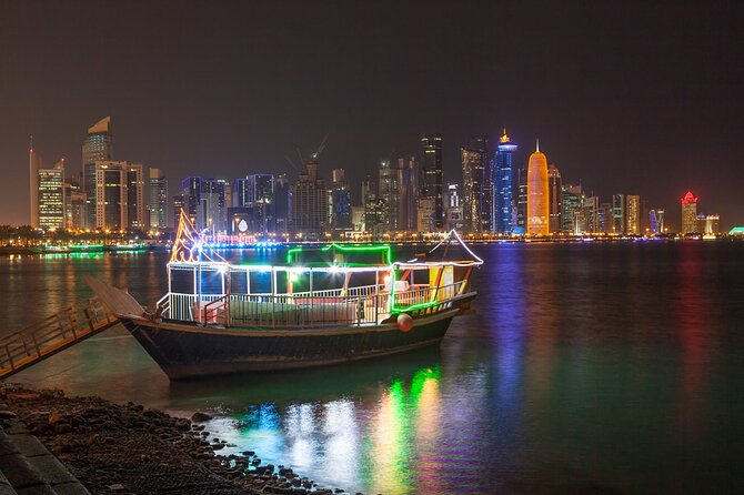 1 doha private dhow boat cruise city tour Doha Private Dhow Boat Cruise & City Tour