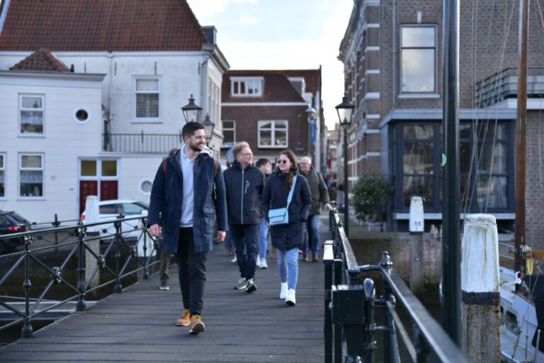 Dordrecht: City Walking Tour With Boat Ride