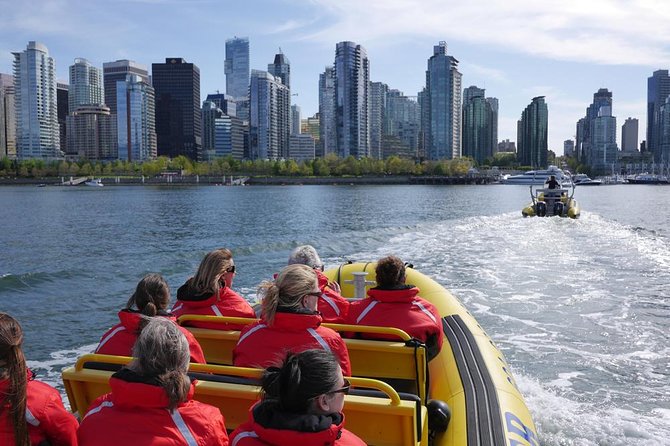 1 downtown vancouver sightseeing cruise in a zodiac vessel Downtown Vancouver Sightseeing Cruise in a Zodiac Vessel