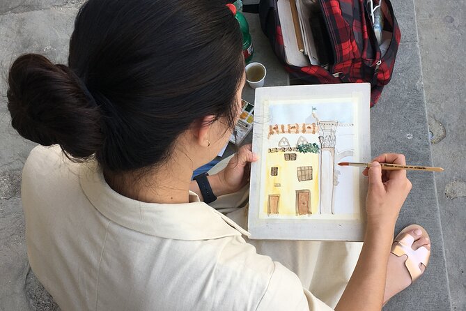 Drawing and Watercolor Workshop in the Heart of Florence