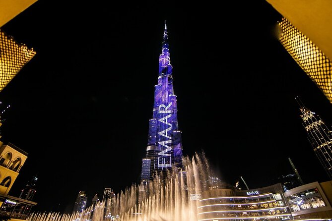 1 dubai by night city tour with fountain show Dubai by Night City Tour With Fountain Show