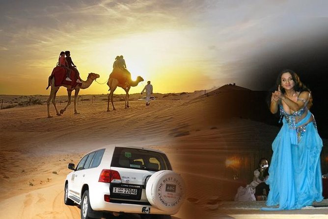Dubai Desert Safari With BBQ, 3 Shows & Camel Ride at Majlis Camp