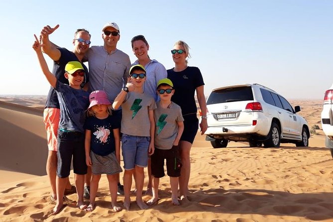 Dubai Desert Safari With Buffet Dinner, Sand Boarding & Shows
