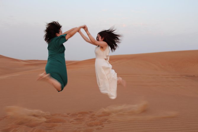 Dubai Desert Safari With Dune Bash, Camel Ride, BBQ and Shows