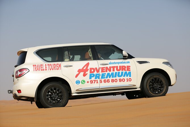 Dubai Desert Safari With Quad Bike, Dune Bashing, Camel Ride, Sand Boarding &Bbq