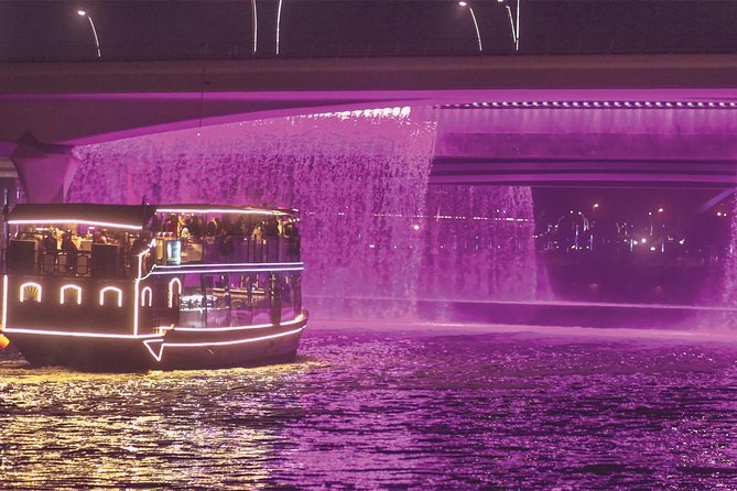 Dubai Luxury Canal Dinner Cruise With Optional Transfer