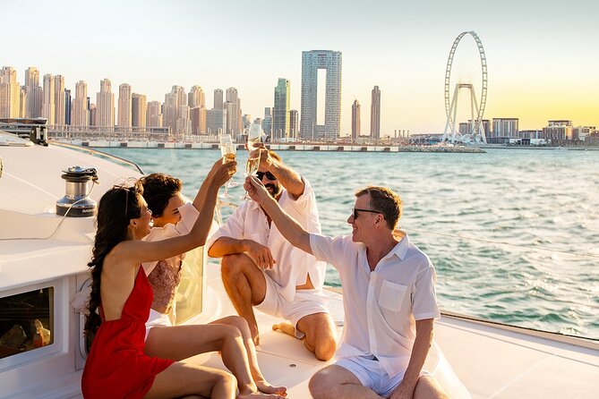 Dubai Marina Sunset Yacht Tour With Alcoholic Drinks